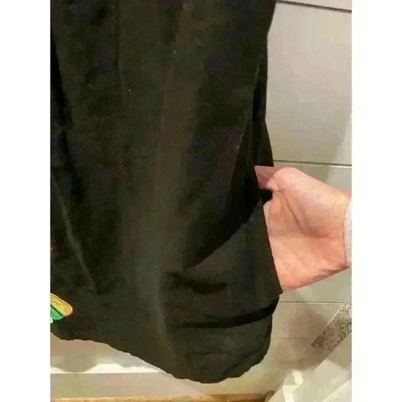 VAVA by Joy Han Black Embroidered Parrot Tunic Dress, size small - Picture 8 of 9